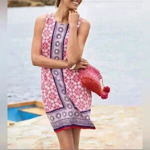 Tommy Bahama 100% Linen
Tropical Terrazza Shift Dress Medium